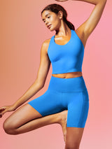 IUGA FlexTight Tummy Control Shorts With Pockets 6'' - IUGA