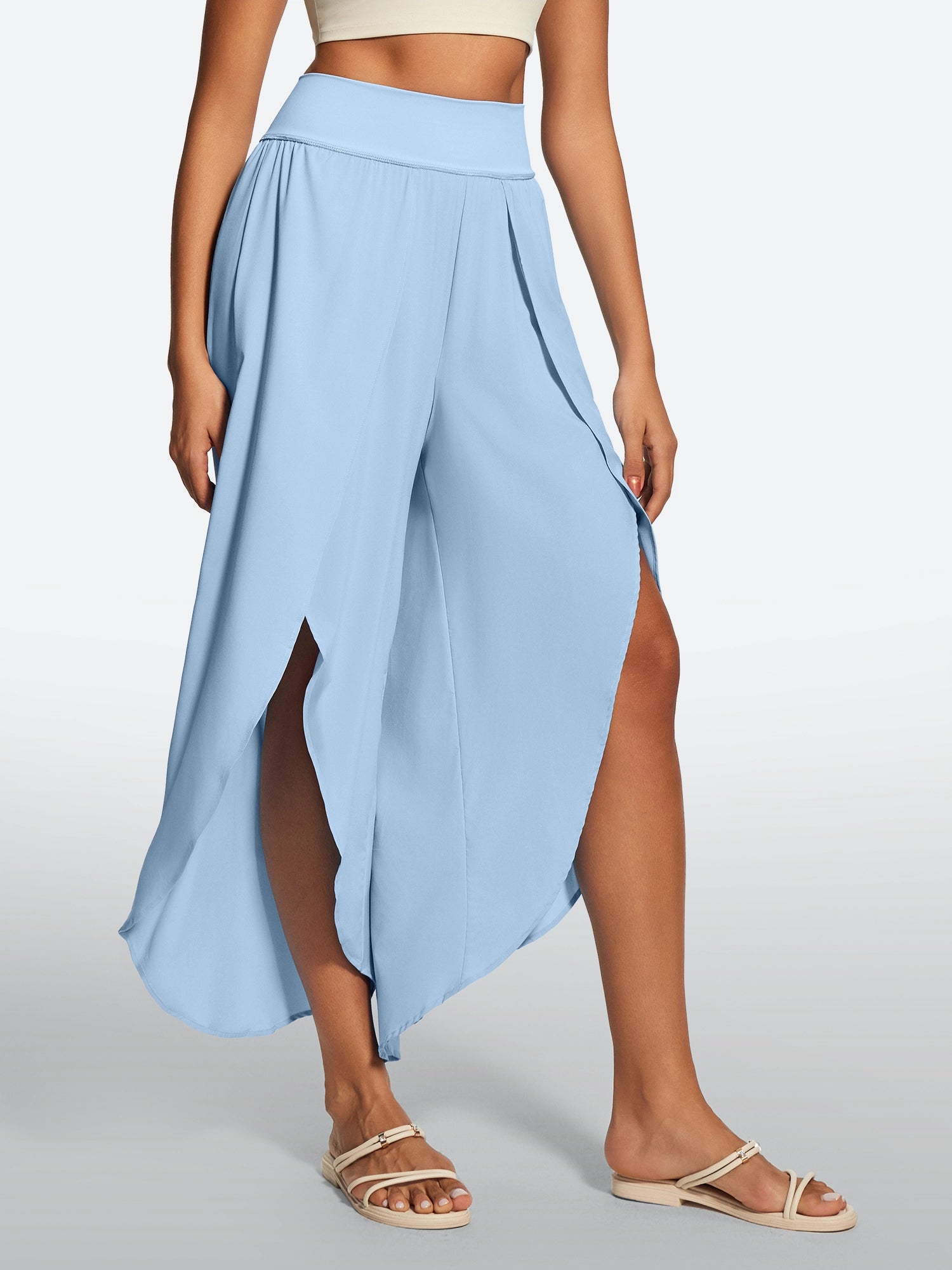 IUGA High Split Quick Dry Flowy Pants for Women - IUGA