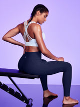 IUGA PowerTight Scrunch No Front Seam High Waist Leggings With Pockets - IUGA