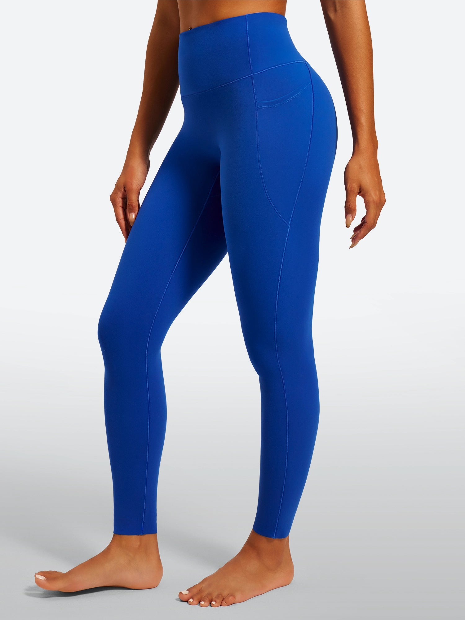 IUGA PowerTight Scrunch No Front Seam High Waist Leggings With Pockets - IUGA