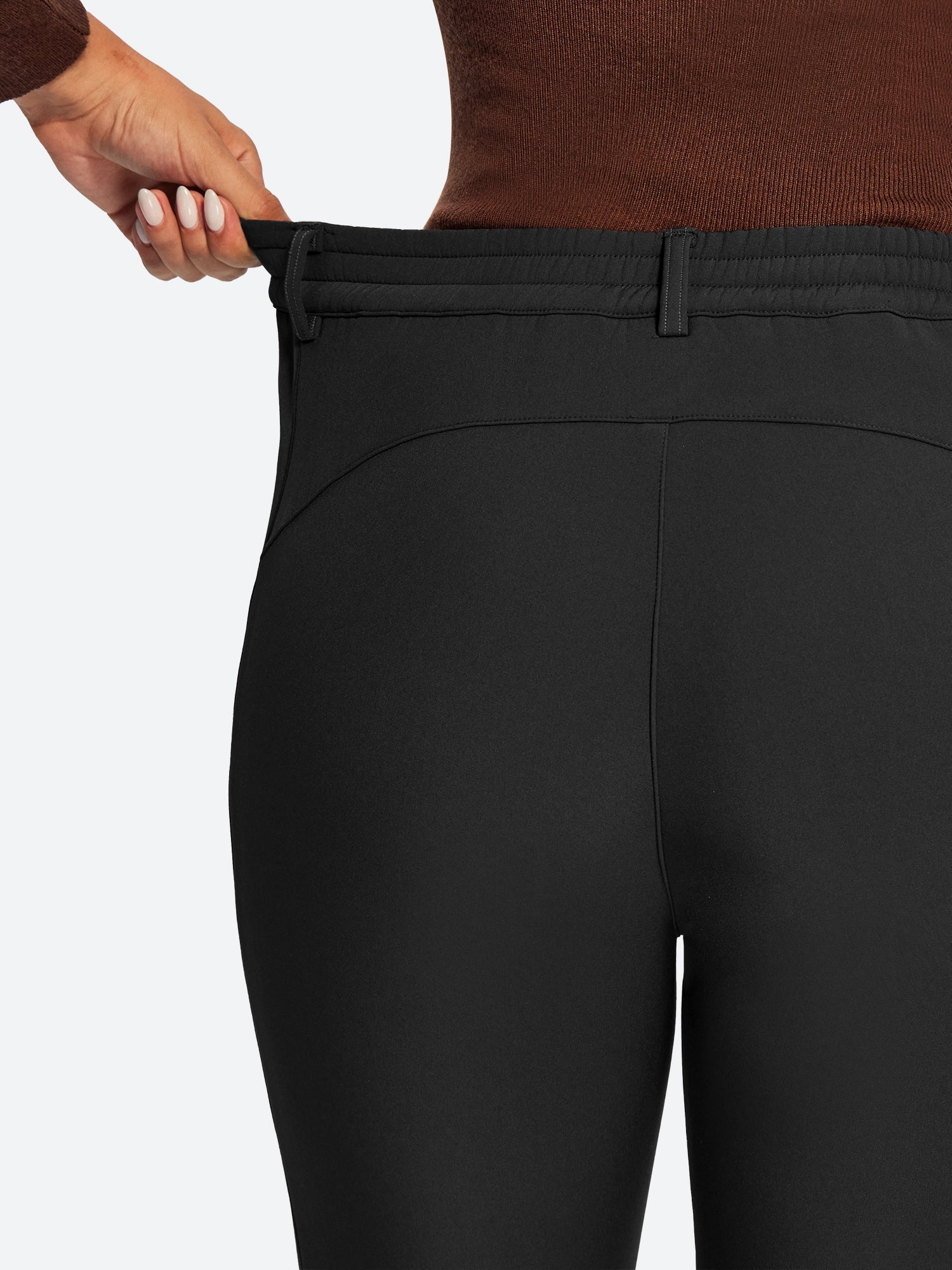 IUGA Women's Fleece Lined Waterproof Softshell Insulated Snow Ski Pants | Affordable Yoga Leggings & Activewear by IUGA
