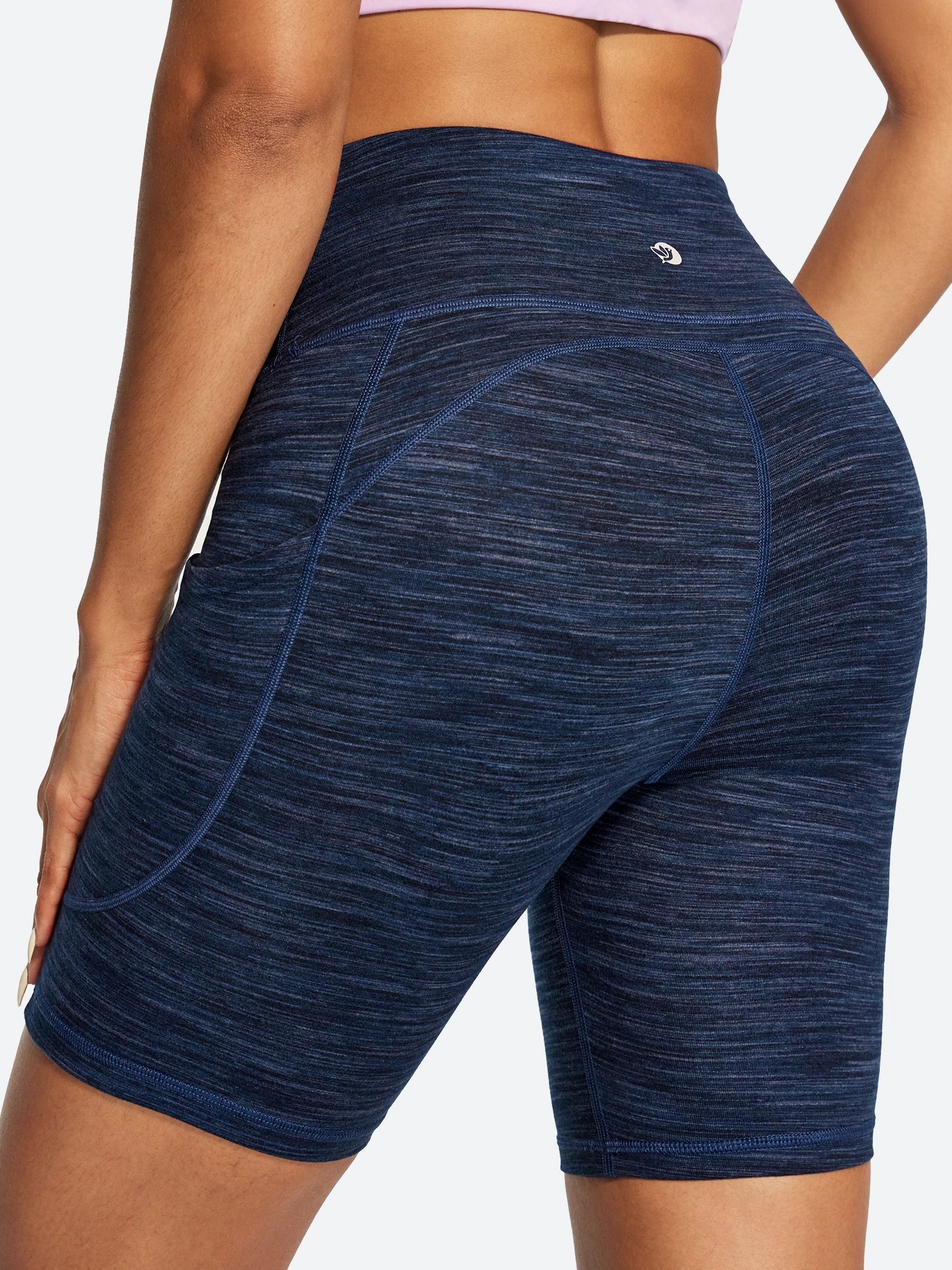 IUGA FlexTight Tummy Control Shorts With Pockets 6'' | Affordable Yoga Leggings & Activewear by IUGA