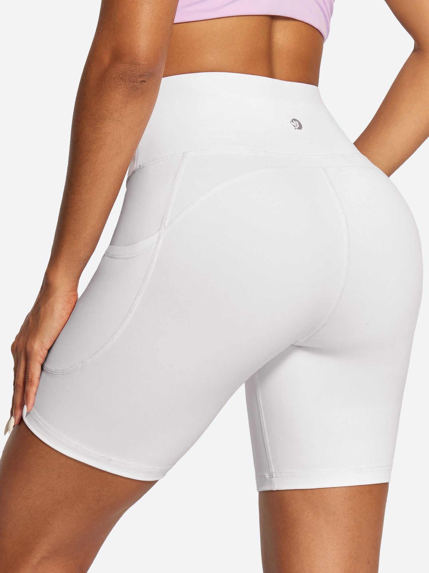 IUGA FlexTight Tummy Control Shorts With Pockets 6'' | Affordable Yoga Leggings & Activewear by IUGA