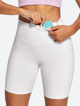 IUGA FlexTight Tummy Control Shorts With Pockets 6'' | Affordable Yoga Leggings & Activewear by IUGA