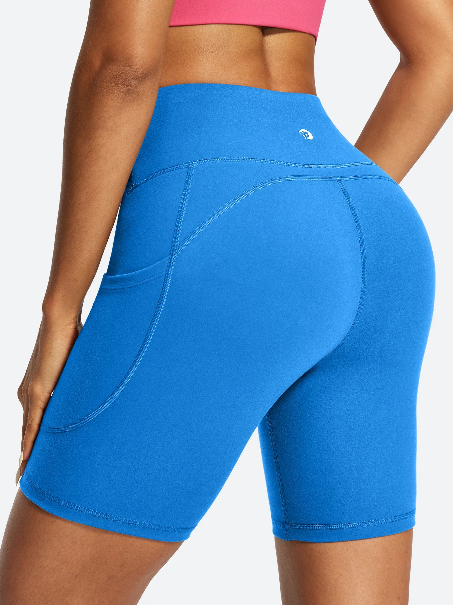 IUGA FlexTight Tummy Control Shorts With Pockets 6'' | Affordable Yoga Leggings & Activewear by IUGA