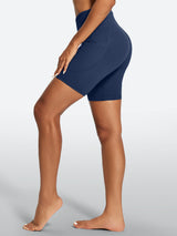 IUGA FlexTight Tummy Control Shorts With Pockets 6'' | Affordable Yoga Leggings & Activewear by IUGA