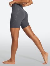IUGA FlexTight Tummy Control Shorts With Pockets 6'' | Affordable Yoga Leggings & Activewear by IUGA