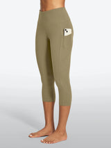 IUGA FlexTight Capris With Pockets Squat Proof | Affordable Yoga Leggings & Activewear by IUGA