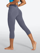 IUGA FlexTight Capris With Pockets Squat Proof | Affordable Yoga Leggings & Activewear by IUGA