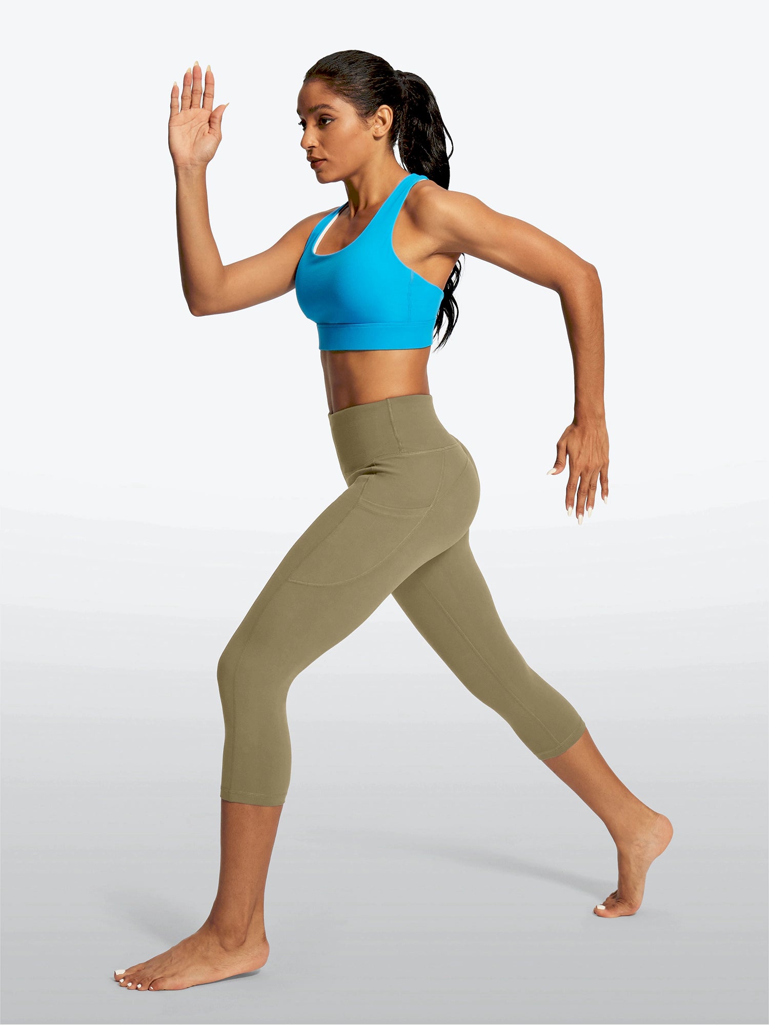 IUGA FlexTight Capris With Pockets Squat Proof | Affordable Yoga Leggings & Activewear by IUGA