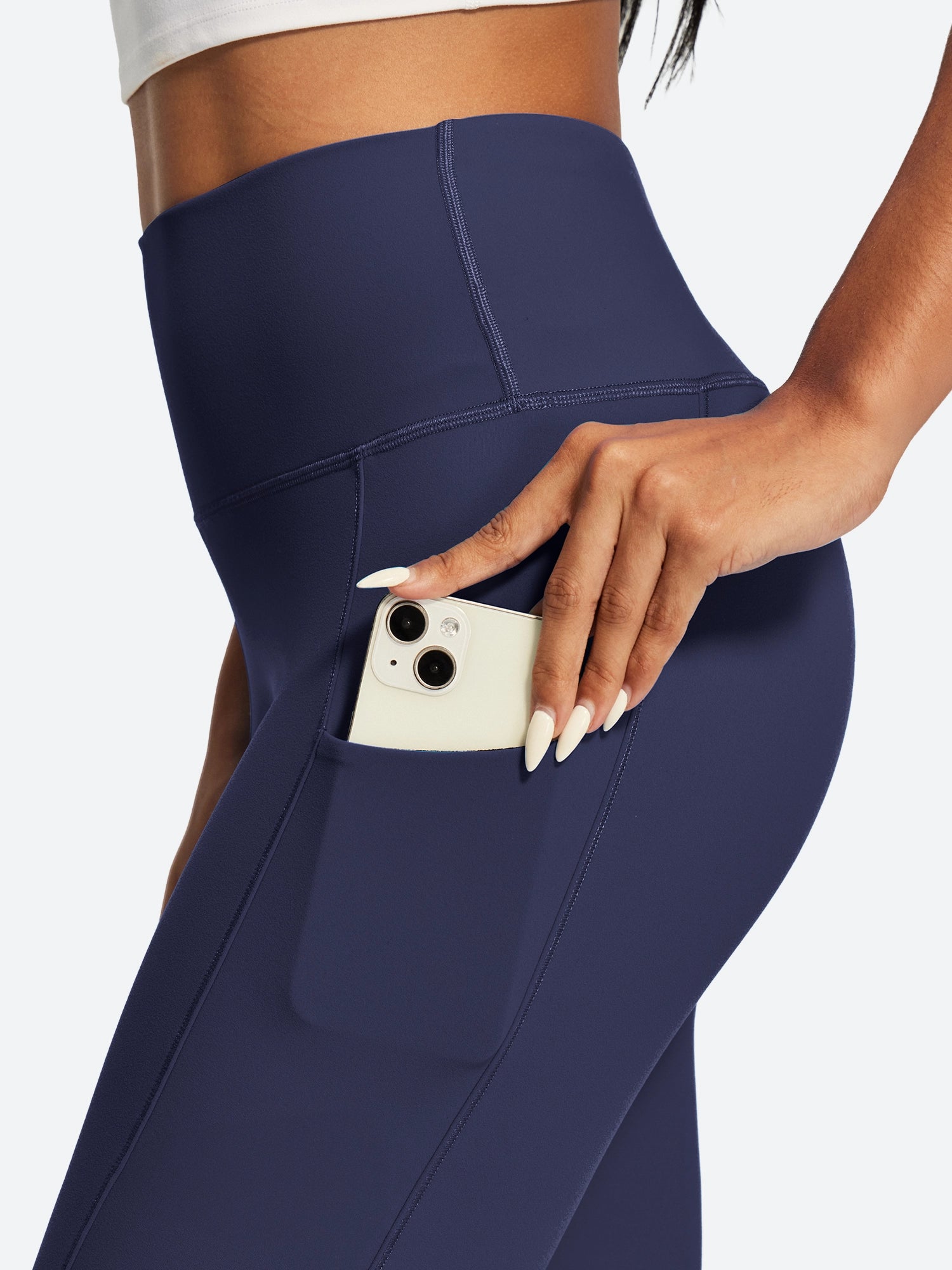 IUGA PowerTight No Front Seam Compression Leggings | Affordable Yoga Leggings & Activewear by IUGA